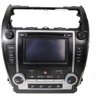 12-13 Toyota Camry Radio Cd Player Display Screen Climate Control 86140-06010 - BIGGSMOTORING.COM