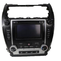 12-13 Toyota Camry Radio Cd Player Display Screen Climate Control 86140-06010 - BIGGSMOTORING.COM