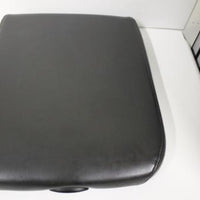 2009-2013 DODGE RAM 1500 ARMREST CENTER CONSOLE COVER LID BLACK LEATHER