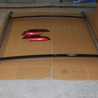 2002-2014 ESCALADE CHROME & BLACK ROOF RACK LUGGAGE RACK WITH CROSS BARS - BIGGSMOTORING.COM