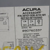 1999-2000 Acura Tl Radio Stereo Cassette Cd Player 39101-S0K-A110-M1 - BIGGSMOTORING.COM