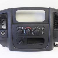 2002-2005 Dodge Ram Center Dash Radio A/C Climate Control Vent Bezel 5GV52TRMAB - BIGGSMOTORING.COM