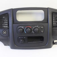 2002-2005 Dodge Ram Center Dash Radio A/C Climate Control Vent Bezel 5GV52TRMAB - BIGGSMOTORING.COM