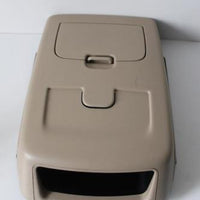 1999-2010 Ford F250 F350 Overhead Console Storage Tan - BIGGSMOTORING.COM