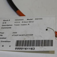 1998-2003 Toyota Sienna Left Driver Power Side Veiw Mirror - BIGGSMOTORING.COM