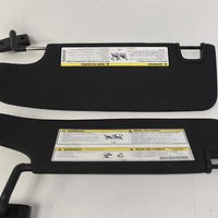 2009-2014 FIAT 500 SPORT FRONT PASSENGER & DRIVER SUN VISOR 04680652AA