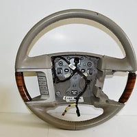 2007-2010 LINCOLN NAVIGATOR DRIVER STEERING WHEEL 7L74 3F563 DN
