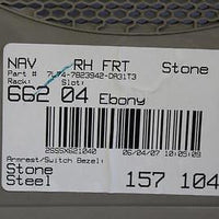 2008 LINCOLN NAVIGATOR PASSENGER SIDE FRONT DOOR PANEL