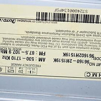 2007-2010 Hyundai Elantra Xm Radio Stereo Mp3 Cd Player 96160-2H1519K