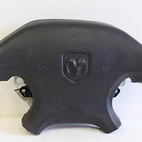 2002 DODGE 1500 DRIVER STEERING WHEEL AIR BAG BLACK - BIGGSMOTORING.COM