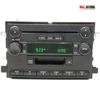 2004-2007 Ford F150 Radio Stereo Single Disc Cassette Cd Player 4L3T-18C868-FC - BIGGSMOTORING.COM