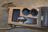 2009-14 FORD F-150 CENTER CONSOLE W/CUP HOLDER SHIFTER CONTROL AND BRACKETS OEM