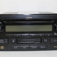 2003-2011 Toyota Celica Echo Rav4 Radio Cassette Cd Player 86120-52241 - BIGGSMOTORING.COM