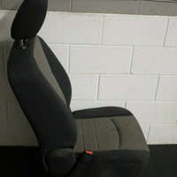 09-16 Dodge Ram Power 2 Tone Tan /Black Cloth Driver Seat Complete W/ Track - BIGGSMOTORING.COM