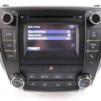 2015-2017 TOYOTA CAMRY STEREO RADIO TOUCH DISPLAY SCREEN 86140-06680