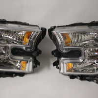 2015-2017 FORD F150 FRONT DRIVER & PASSENGER SIDE HEADLIGHT FL34-13005-AU
