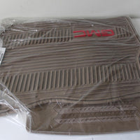 2007-2012 GMC YUKON PREMIUM FRONT ALL WEATHER CASHMERE FLOOR MATS W/ LOGO