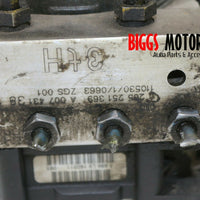 2010-2013 Mercedes Dodge Sprinter 2500 3500 Abs Brake Pump A 007 431 38 12