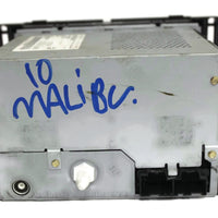 2009-2012 CHEVROLET MALIBU PLAYER/RADIO