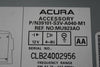 2001-2004 Acura Mdx Radio Stereo 6 Disc Changer Cassette Cd Player - BIGGSMOTORING.COM