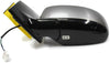 2009-2014 NISSAN MURANO DRIVER LEFT SIDE POWER DOOR MIRROR GRAY 32234