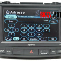 2008-2010 Toyota Highlander Navigation Radio Cd Player Touch Screen 86120-48F30